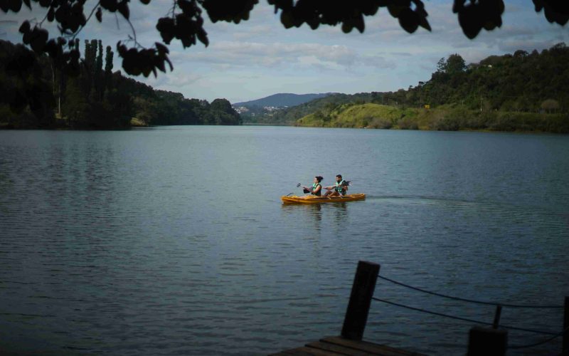 Atividades de lazer no Chalé Senhor dos Trilhos